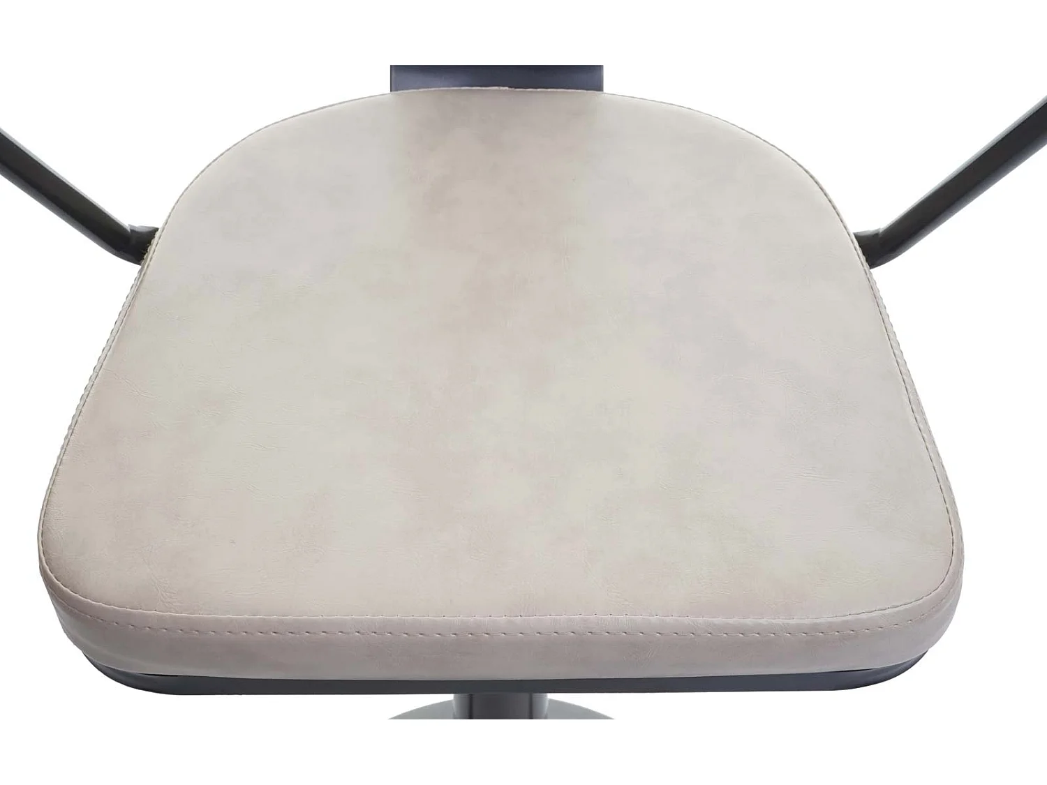 Banco de bar MCW-H10b (conjunto de 2),  vintage preto-creme