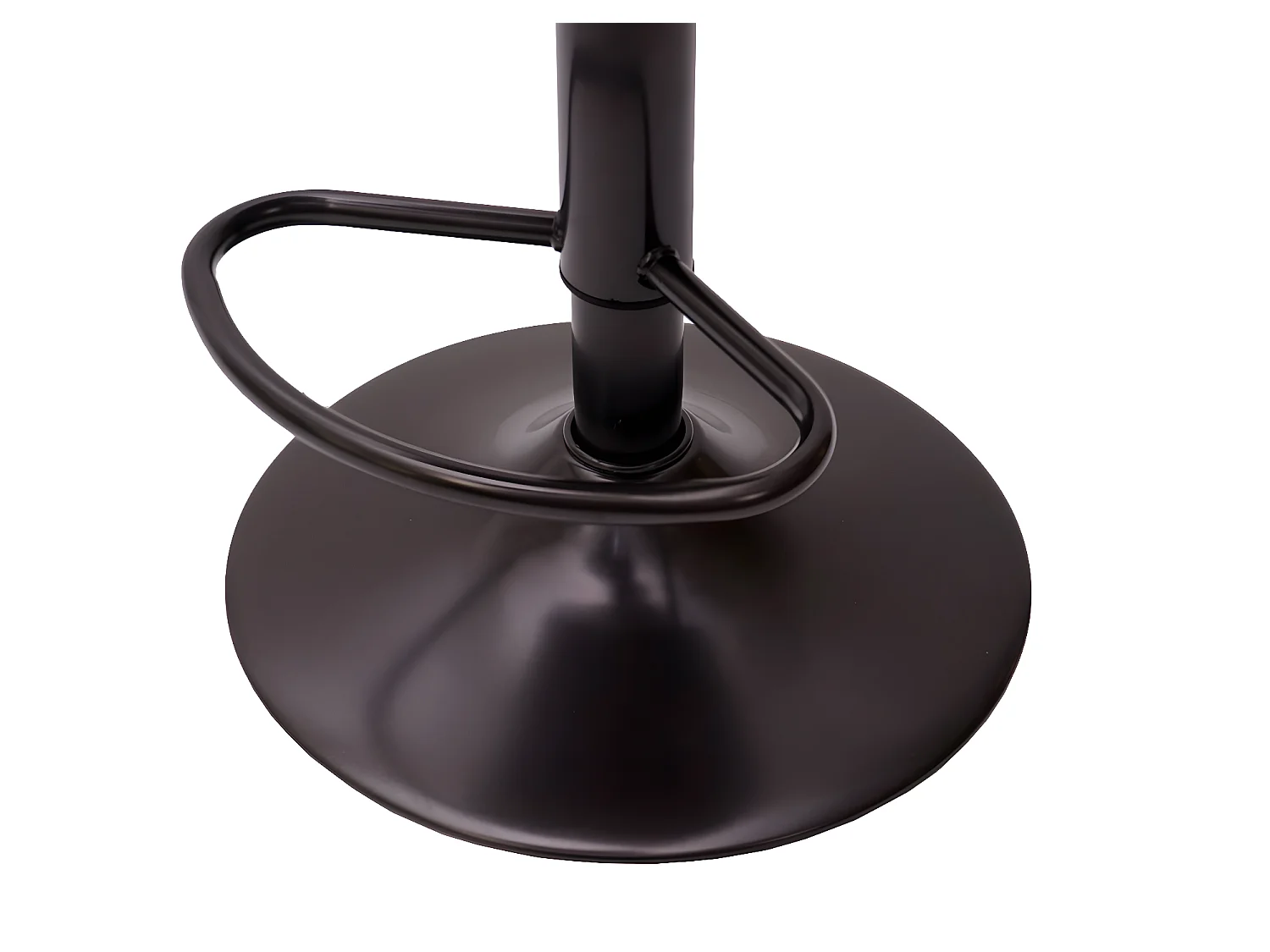 Tabouret de bar MCW-H10b (lot de 2),  vintage noir-crème