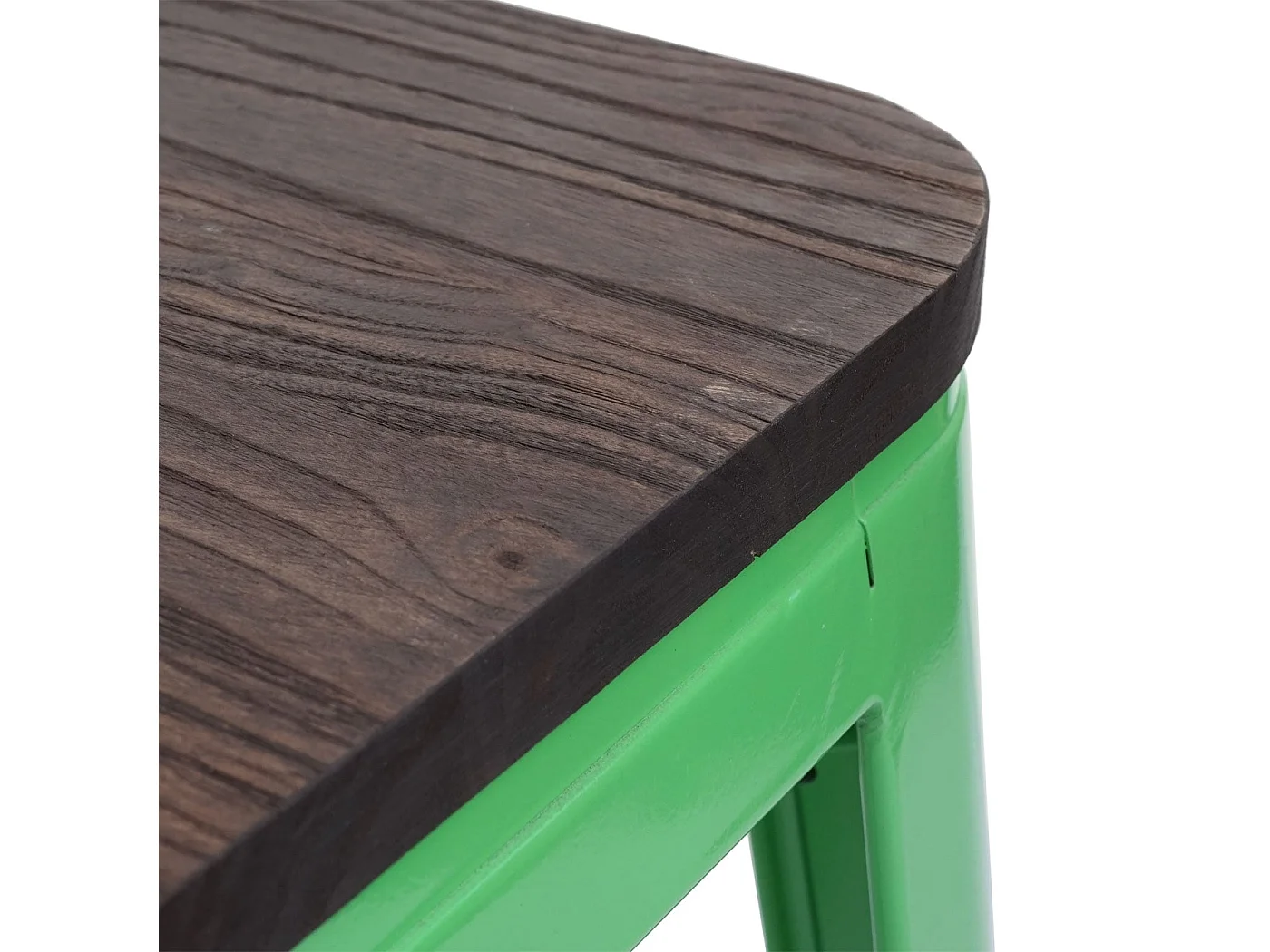 Banco de bar MCW-A73 (conjunto de 4),  verde