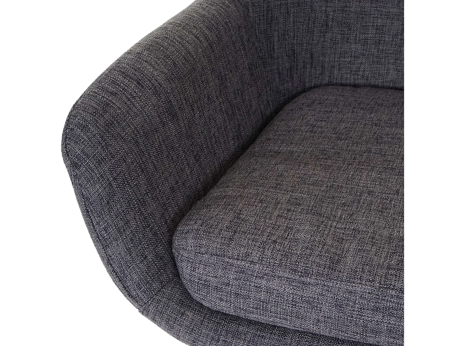 Tabouret de bar Vaasa T381,  Textile, gris