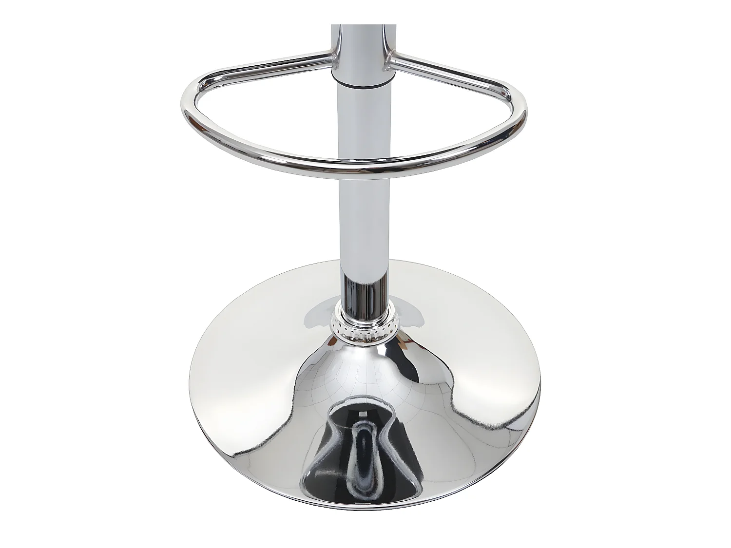 Barkruk MCW-F16,  zwart-wit