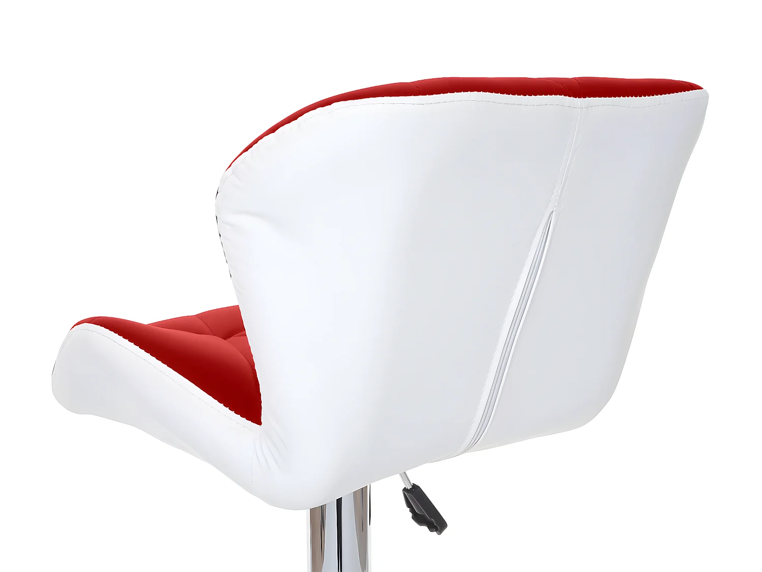 Tabouret de bar MCW-A92 (lot de 2),  rouge