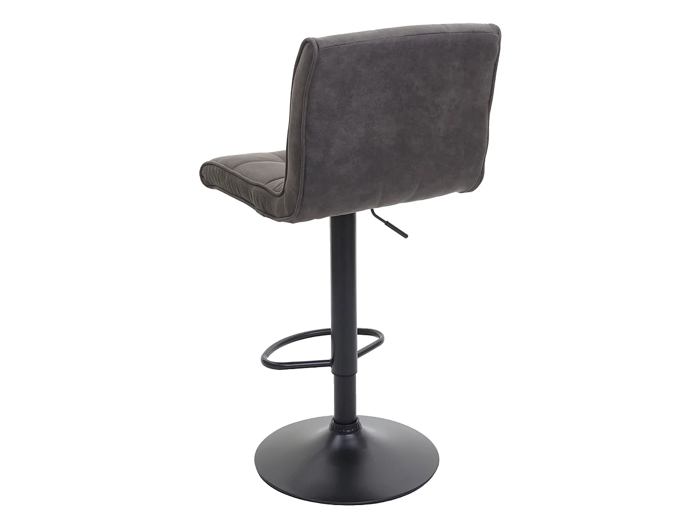 Stołek barowy MCW-B13,  vintage ciemnoszary