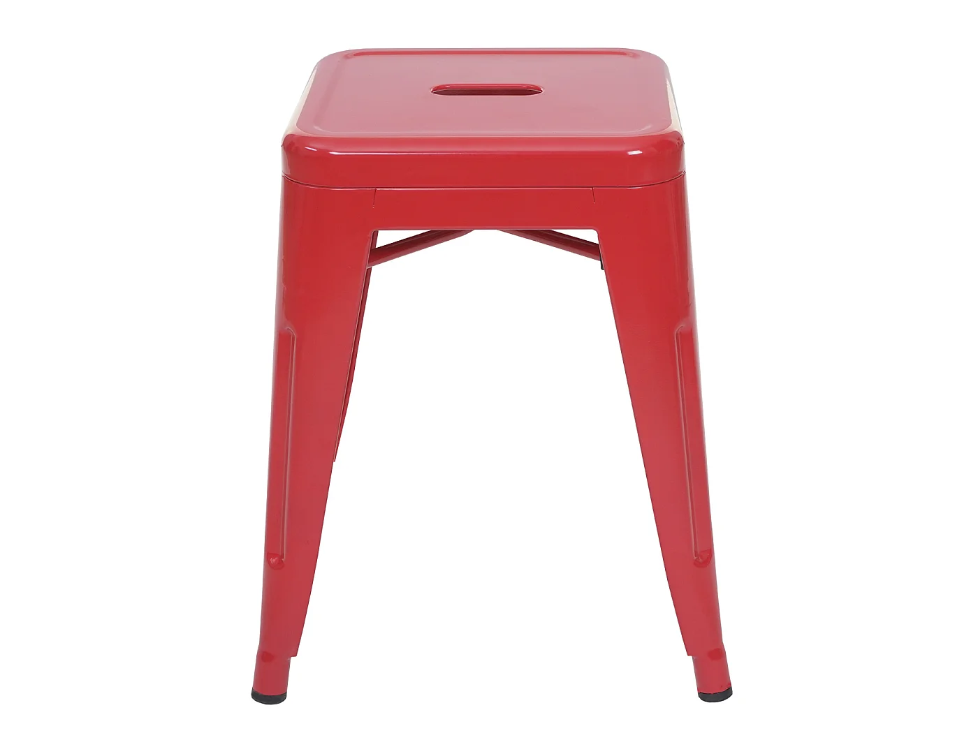 Taboret MCW-A73 (zestaw 2 sztuk),  czerwony