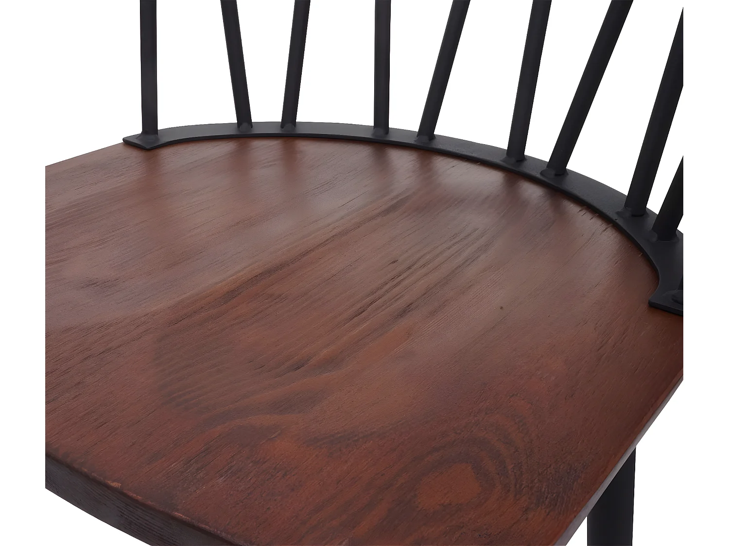 Tabouret de bar MCW-G69b (lot de 2),  vintage marron