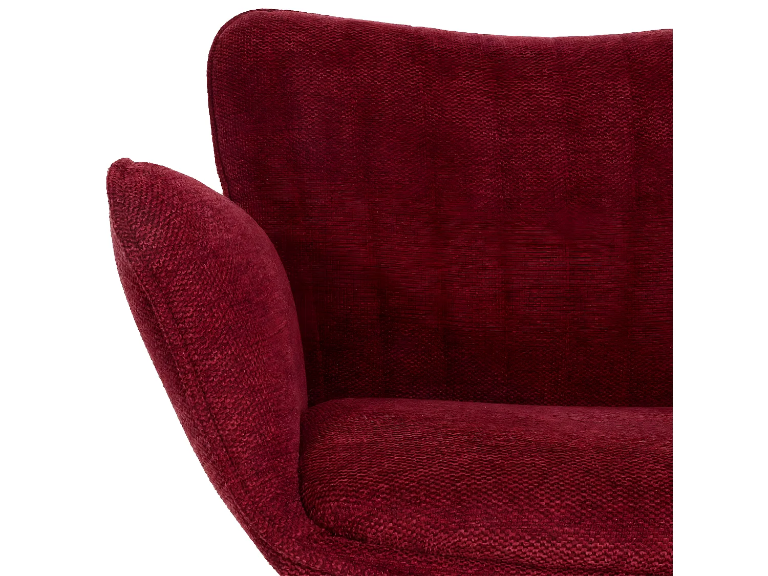 Barhocker MCW-M67 (2er-Set), Bordeaux Fuß schwarz