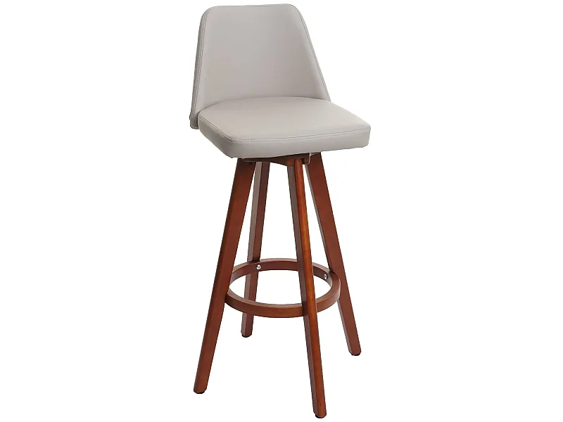 Draaibare barkruk MCW-C43,  taupe