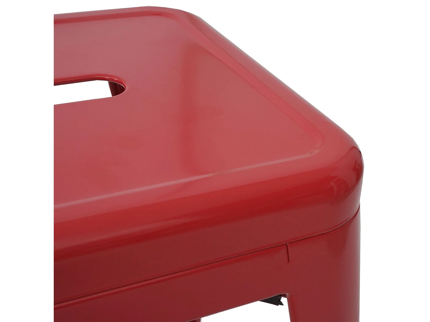 MCW-A73 Metal Stools (set of 6),  red