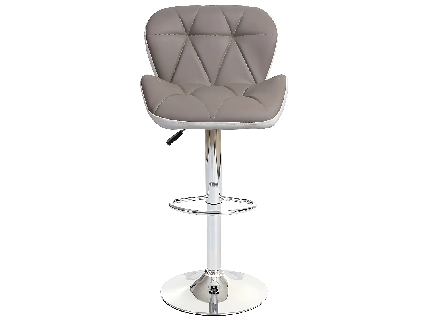 Stołek barowy MCW-A92 (zestaw 2 szt.),  taupe-grey