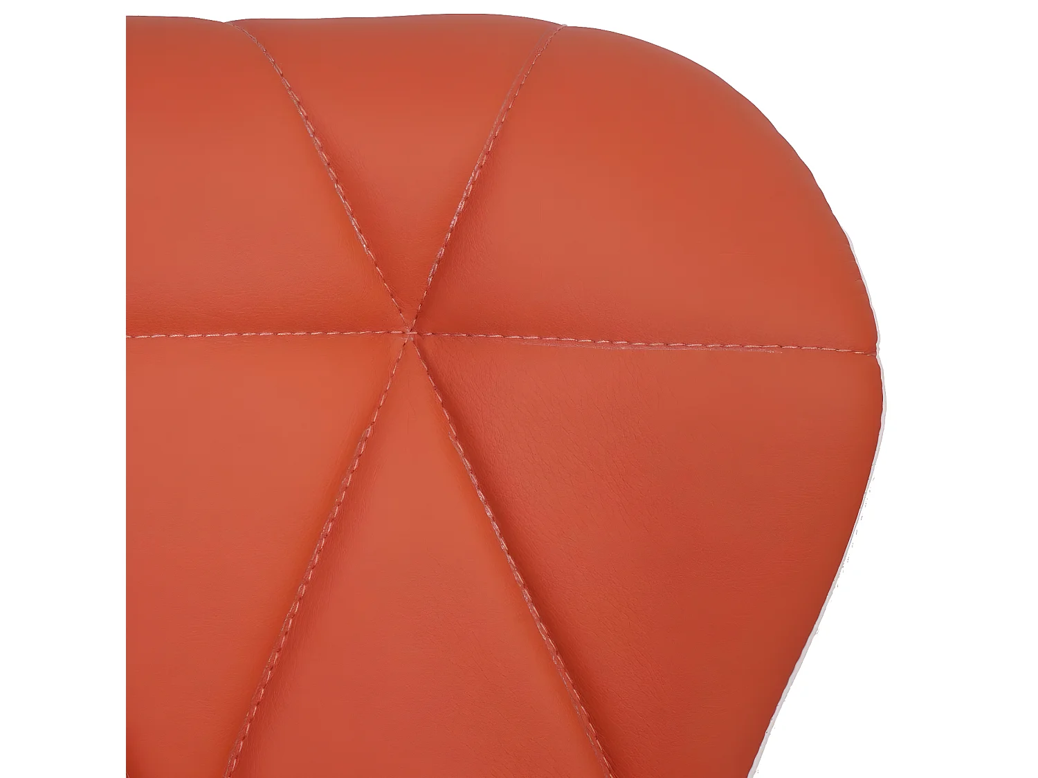 Tabouret de bar MCW-A92,  couleur terre cuite