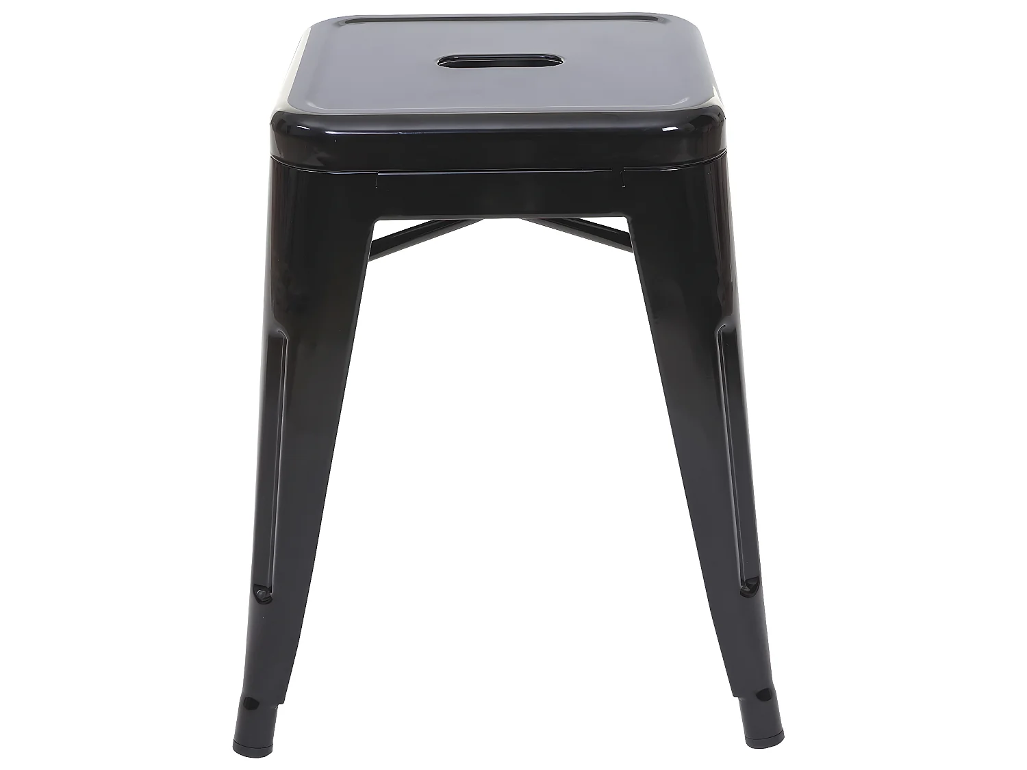 Tabouret MCW-A73 Métal,  noir