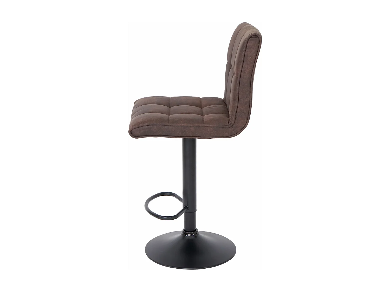 Tabouret de bar MCW-B13 (lot de 2),  vintage brun foncé