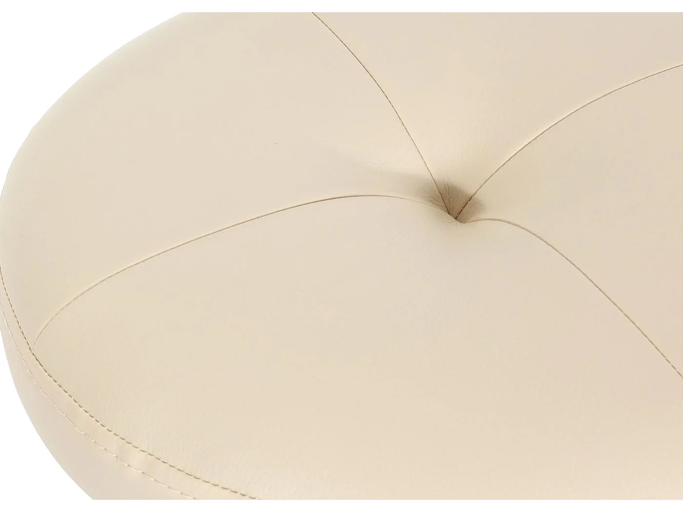 Barsstoel Boras draaibaar,  crème, lichtgekleurde poten