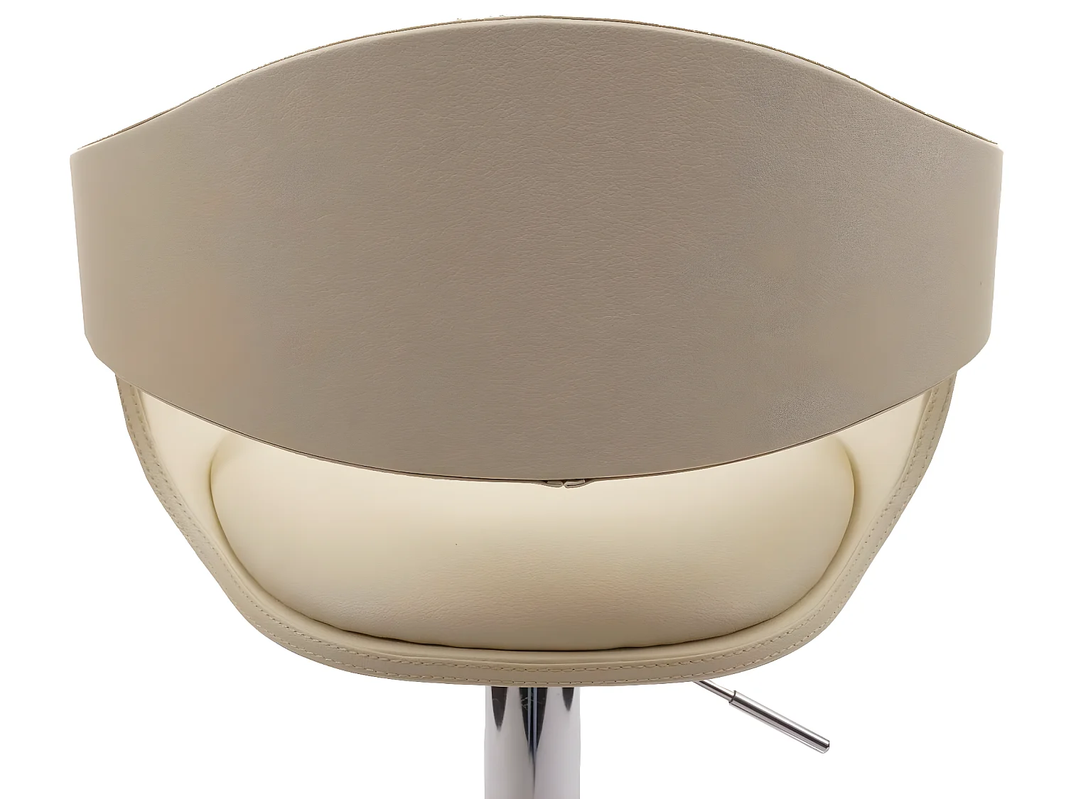 Tabouret de bar MCW-A47b,  crème