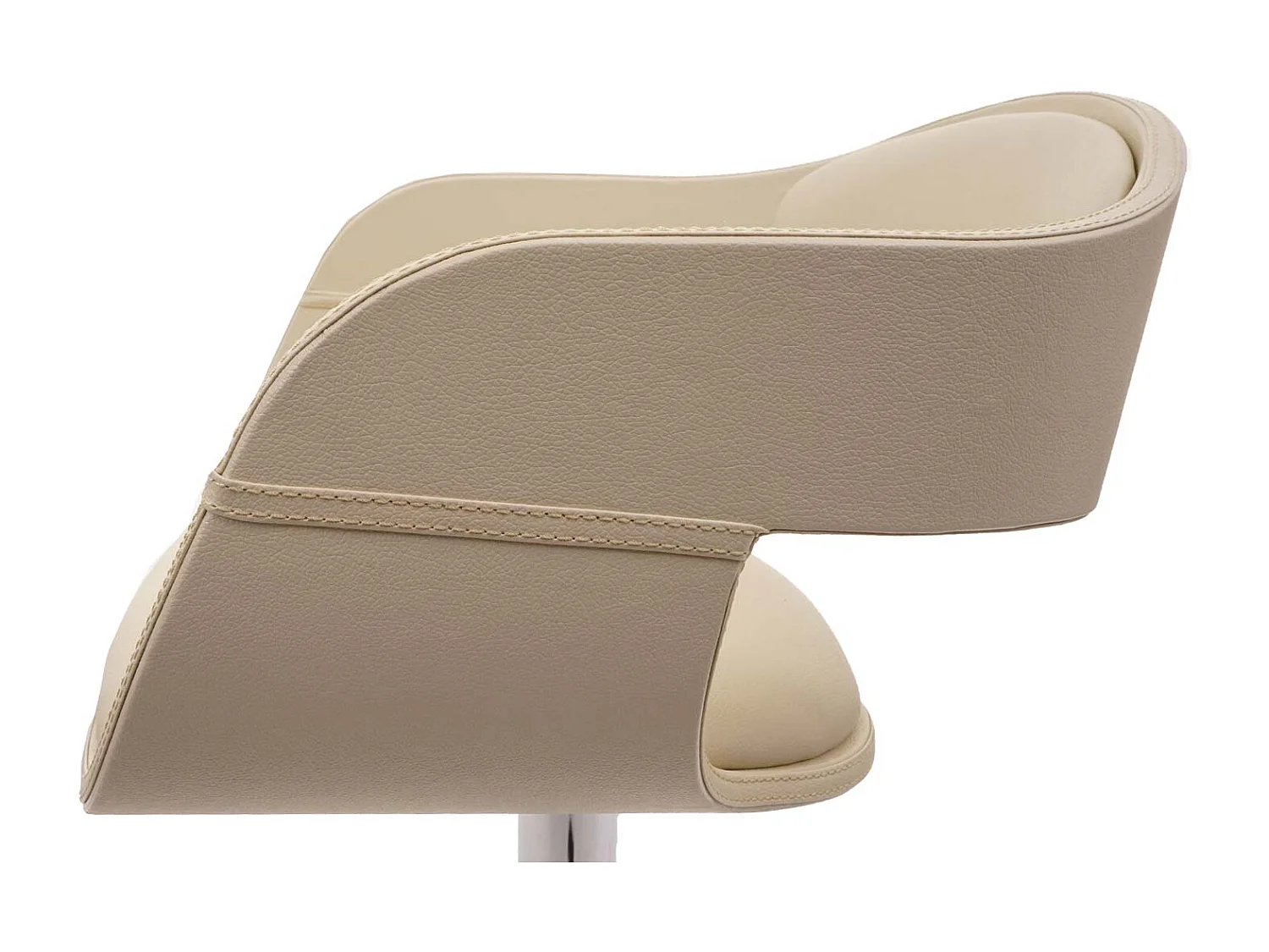 Taburete de bar MCW-A47b,  crema