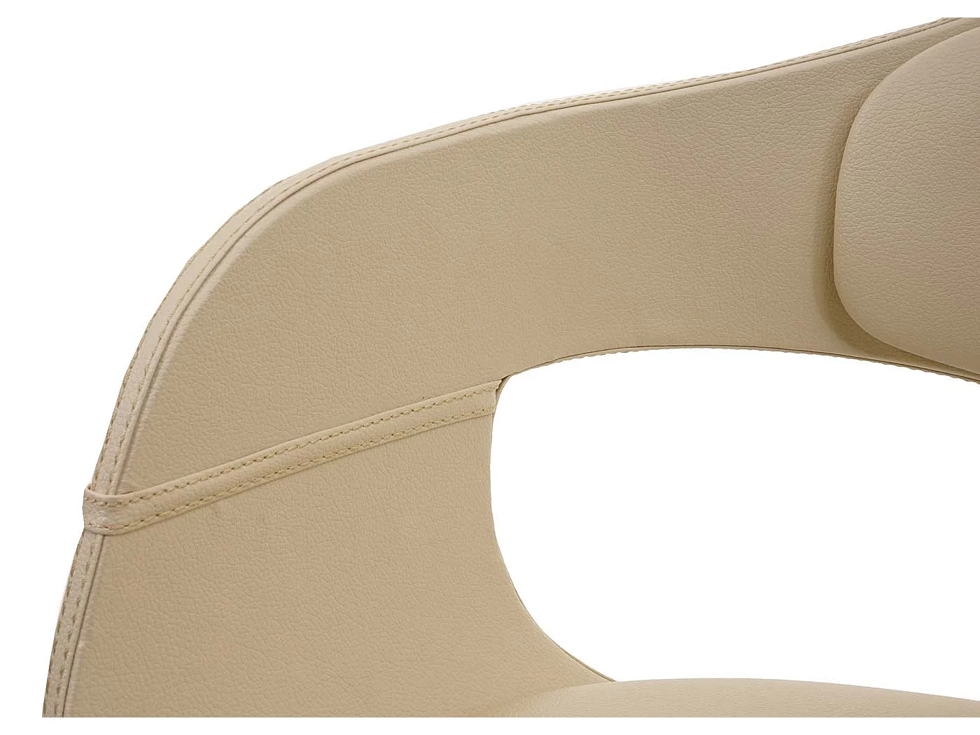 Taburete de bar MCW-A47b,  crema