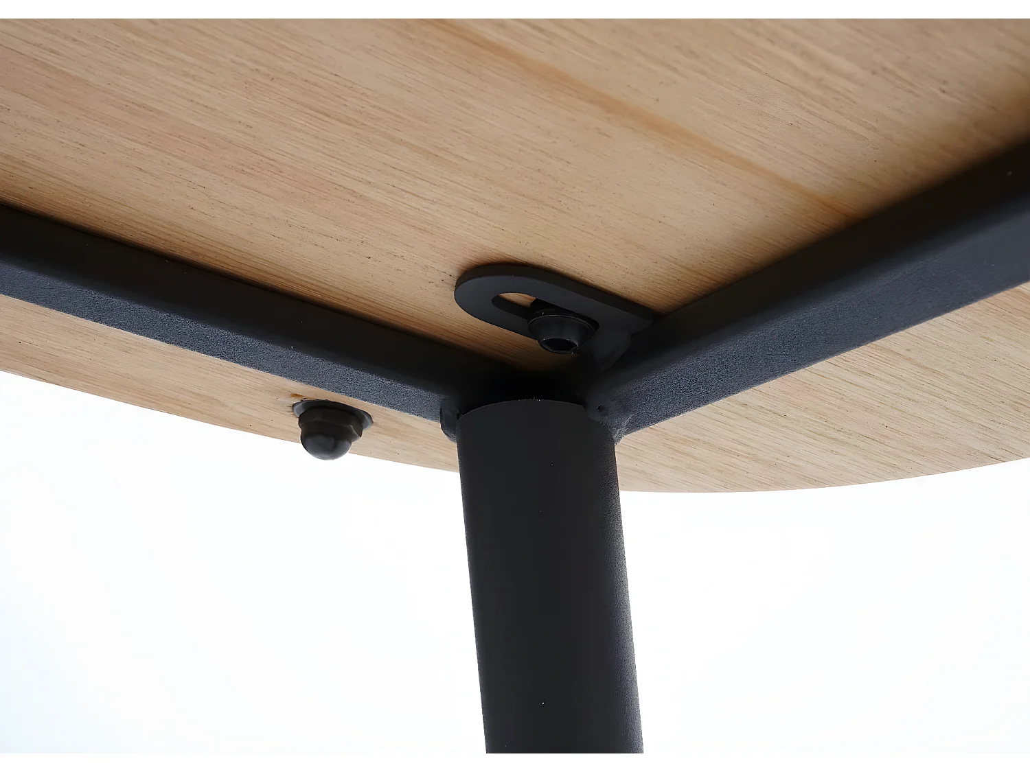 Stołek barowy MCW-G69 (zestaw 2 szt.),  kolor naturalny