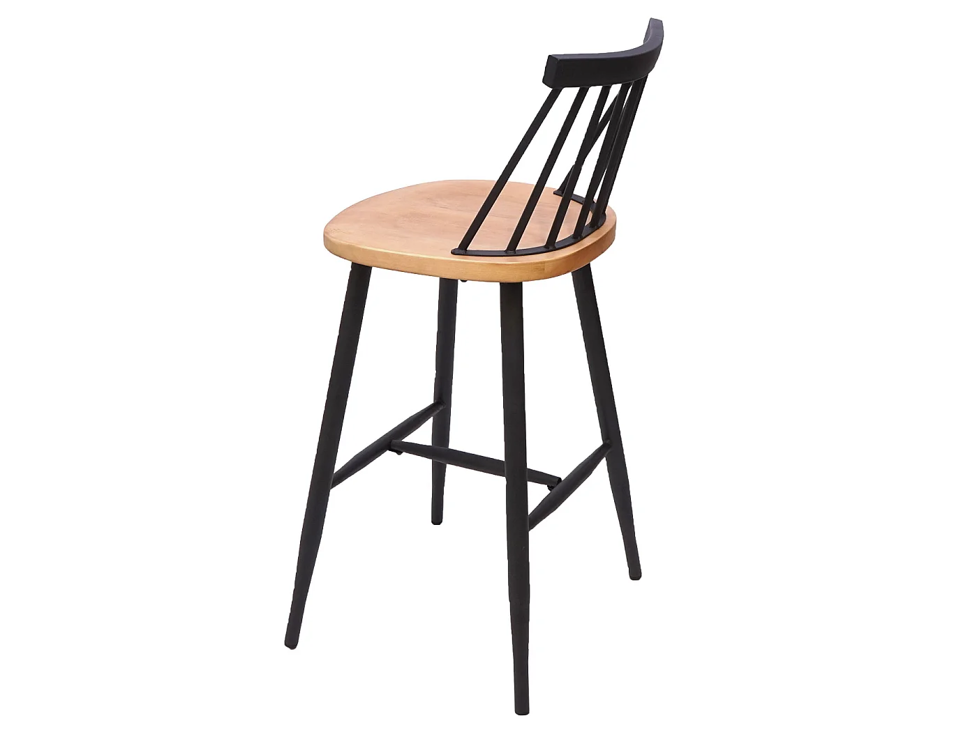 Tabouret de bar MCW-G69 (lot de 2),  nature