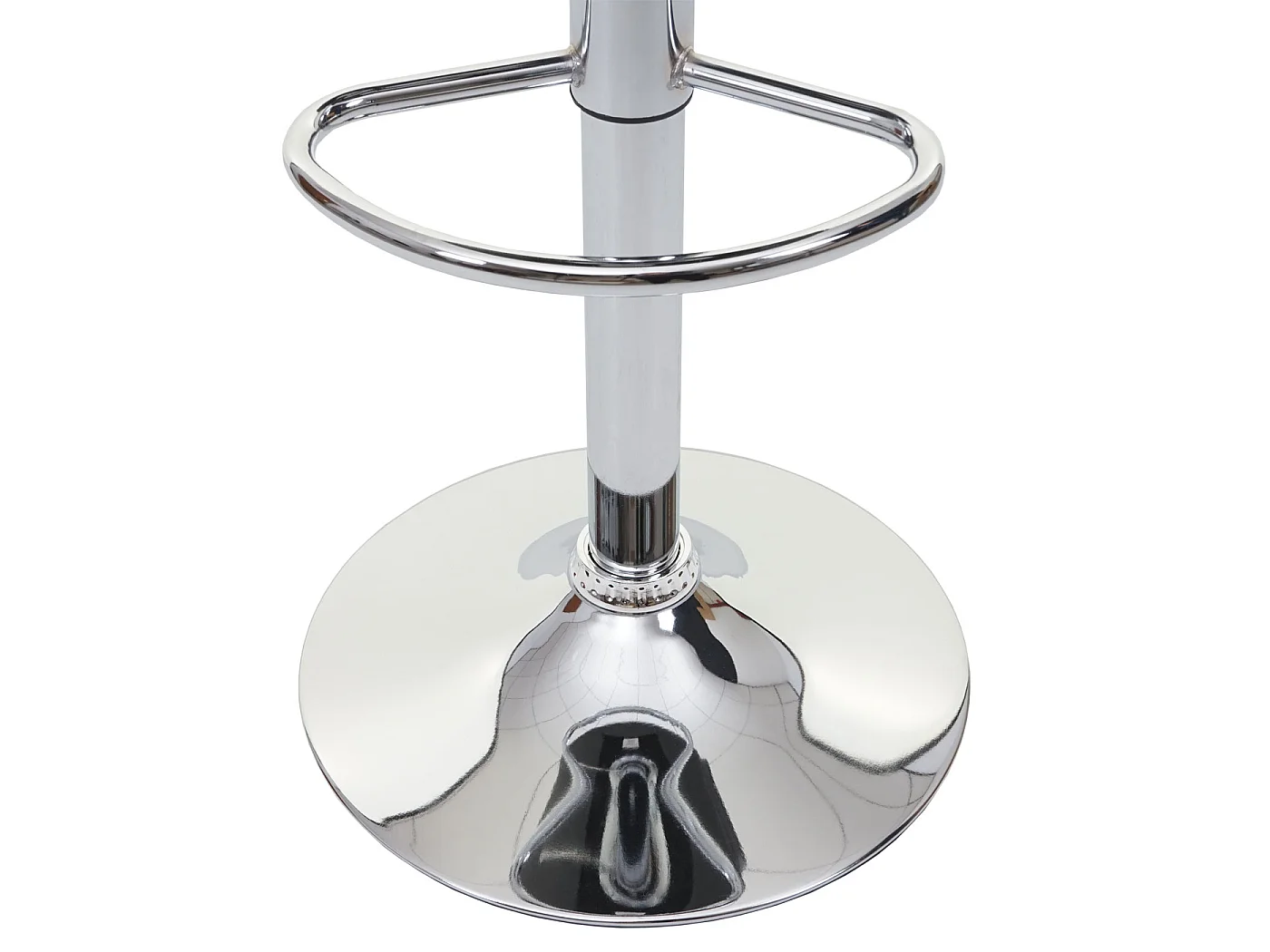 Tabouret de bar MCW-F16,  taupe-noir