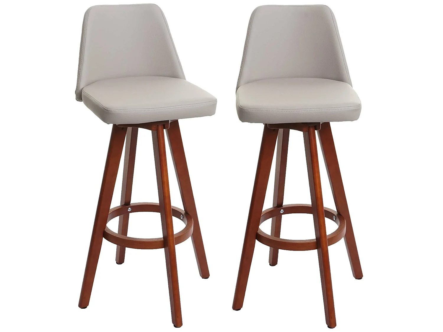 MCW-C43 barkruk (set van 2),  taupe