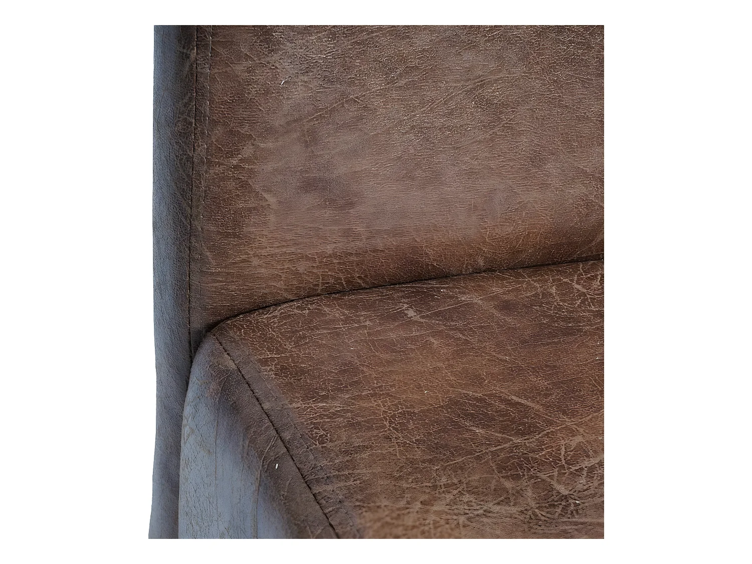 Tabouret de bar MCW-C33,  simli daim, pieds foncés, tissu/textile