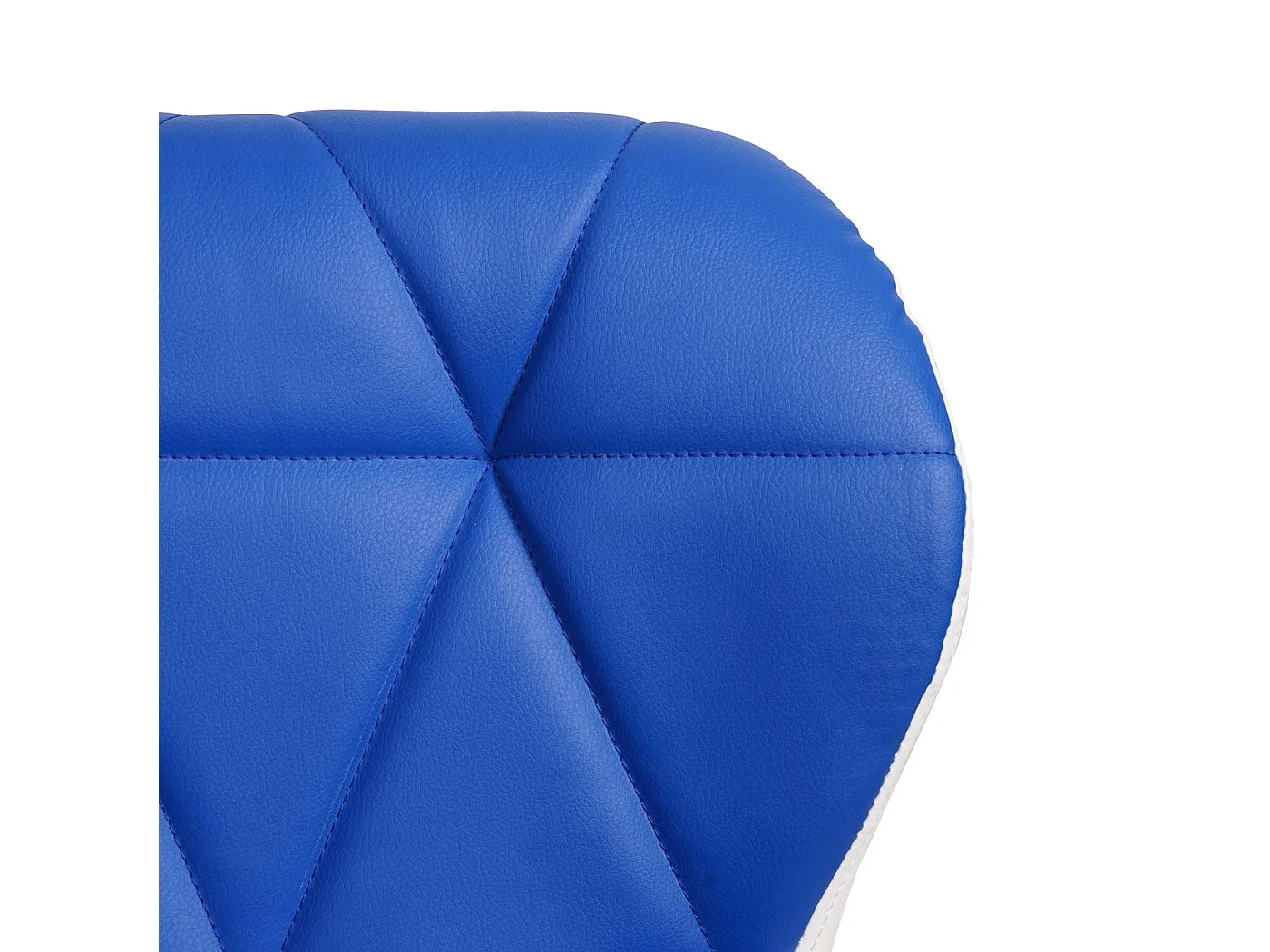 Stołek barowy MCW-A92 (zestaw 2 szt.),  niebieski