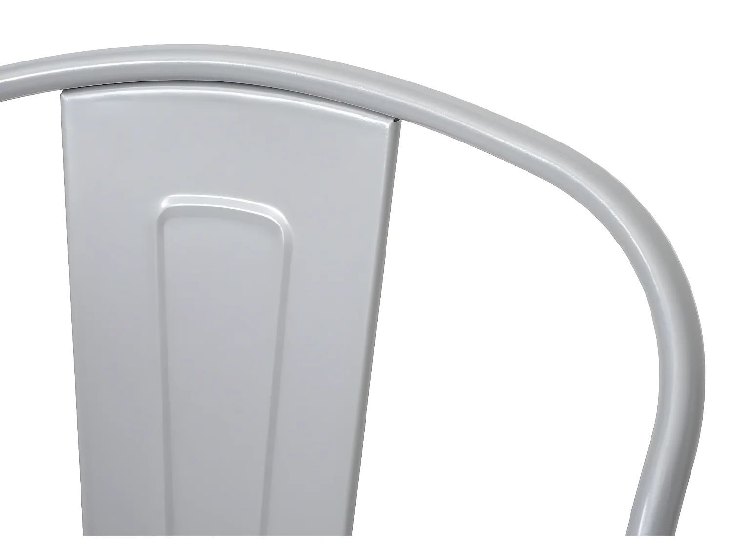 Tabouret de bar MCW-A73 Métal,  gris