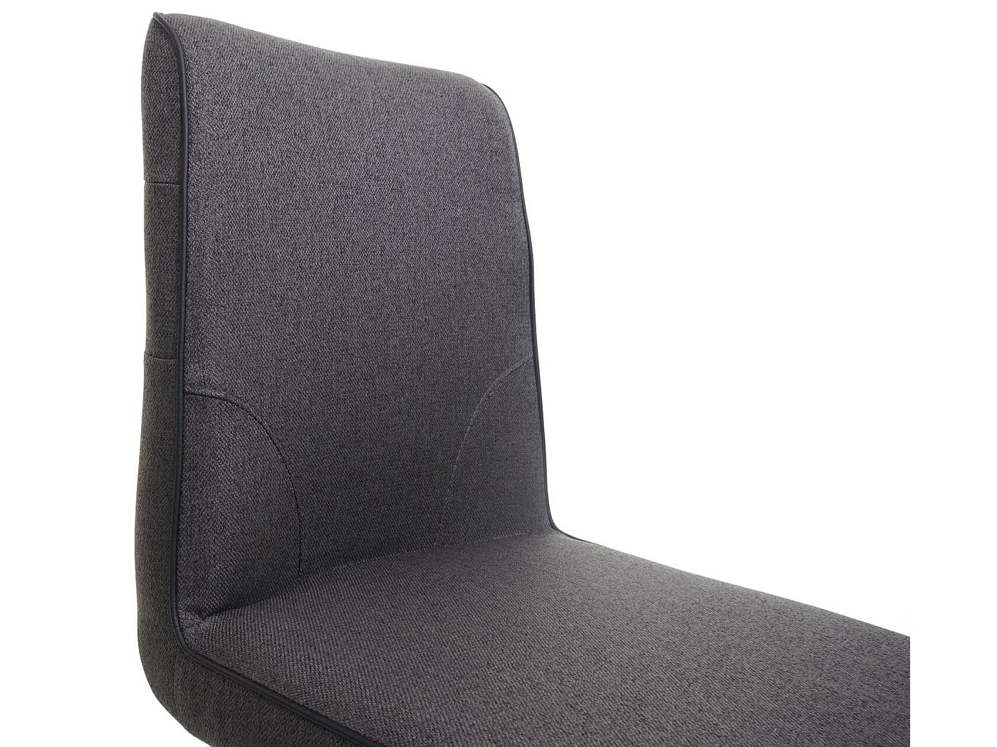 Tabouret de bar MCW-H72 pivotant,  gris-brun