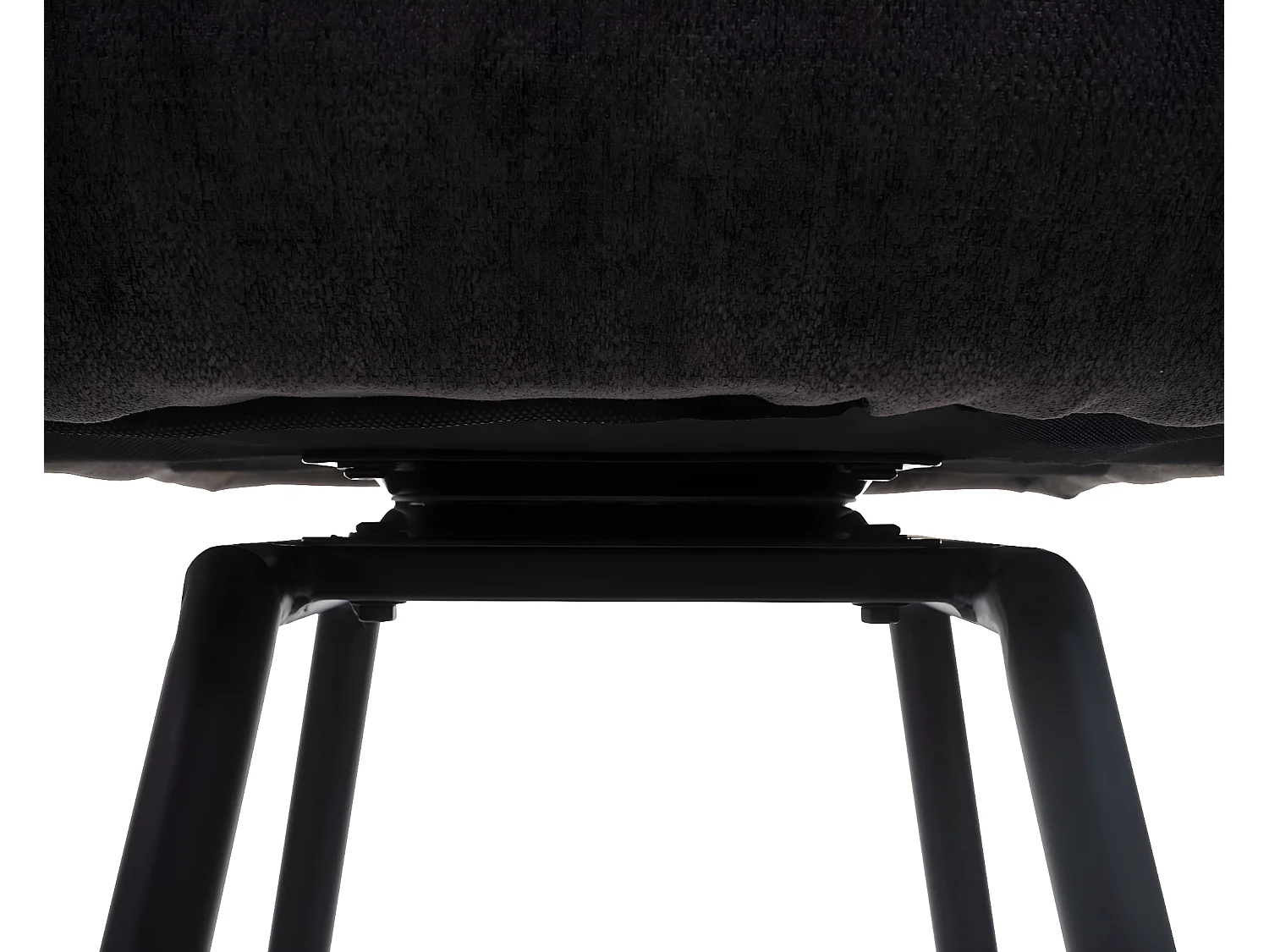 Tabouret de bar MCW-H72 pivotant,  gris-brun