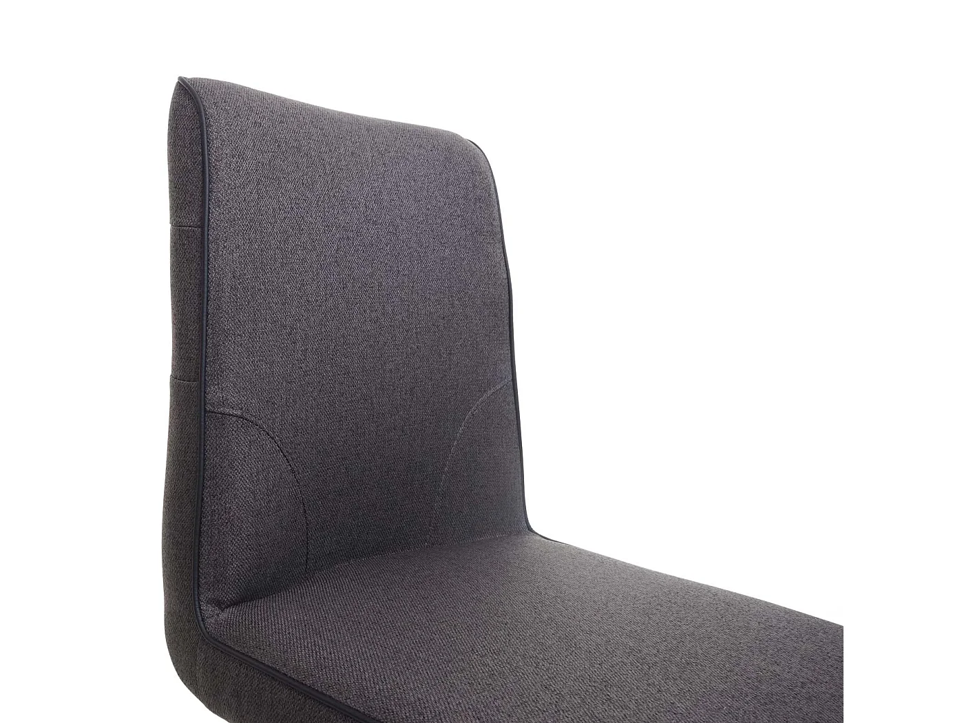 Tabouret de bar MCW-H72 pivotant,  gris-brun