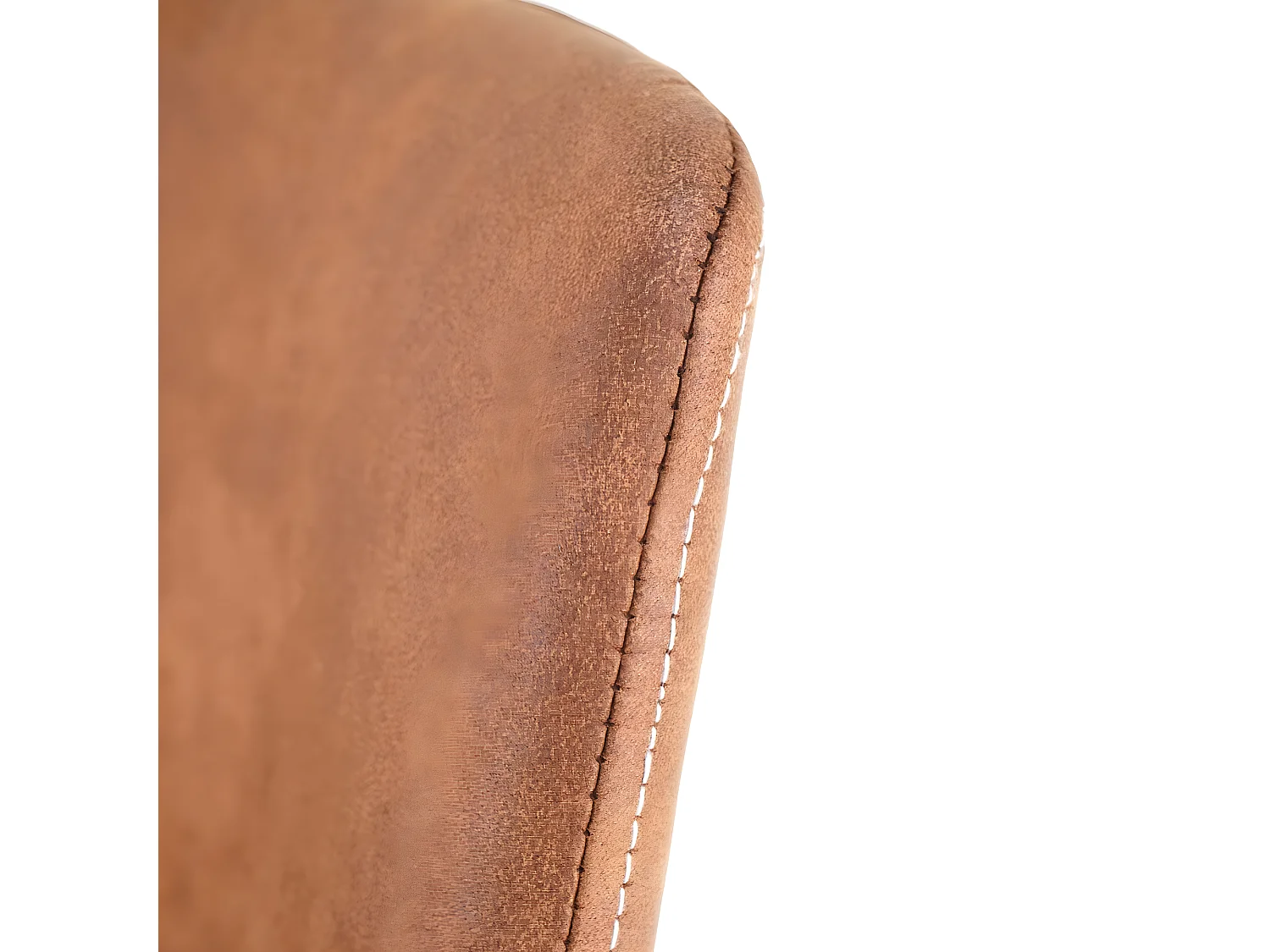 Taburete de bar MCW-D70 (juego de 2),  vintage imitación ante