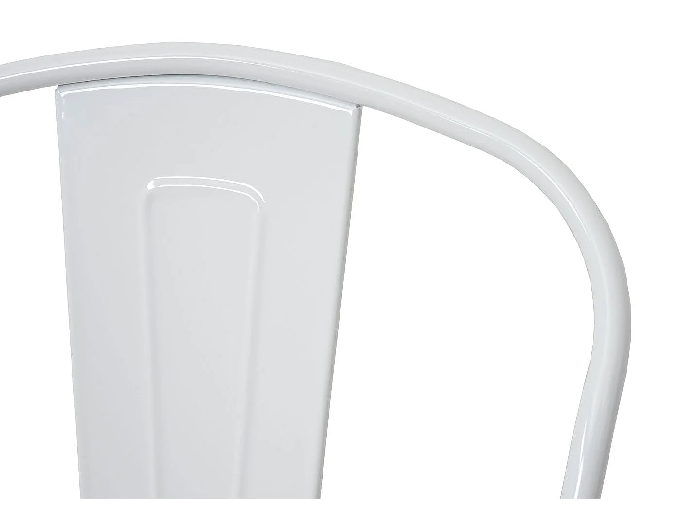 Barkruk MCW-A73 metaal (set van 2),  wit