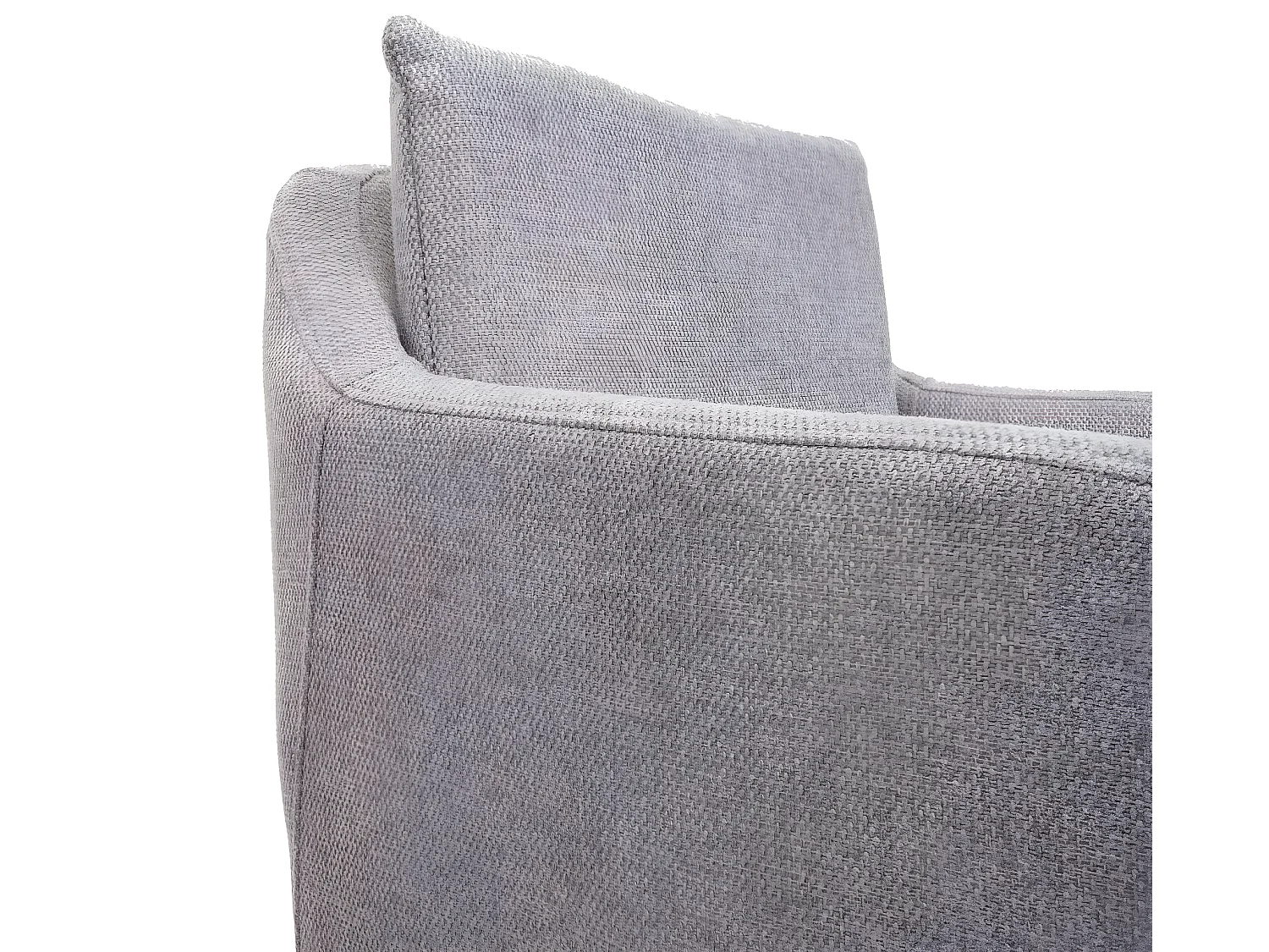 Tabouret de bar MCW-H93,  tissu/textile gris clair