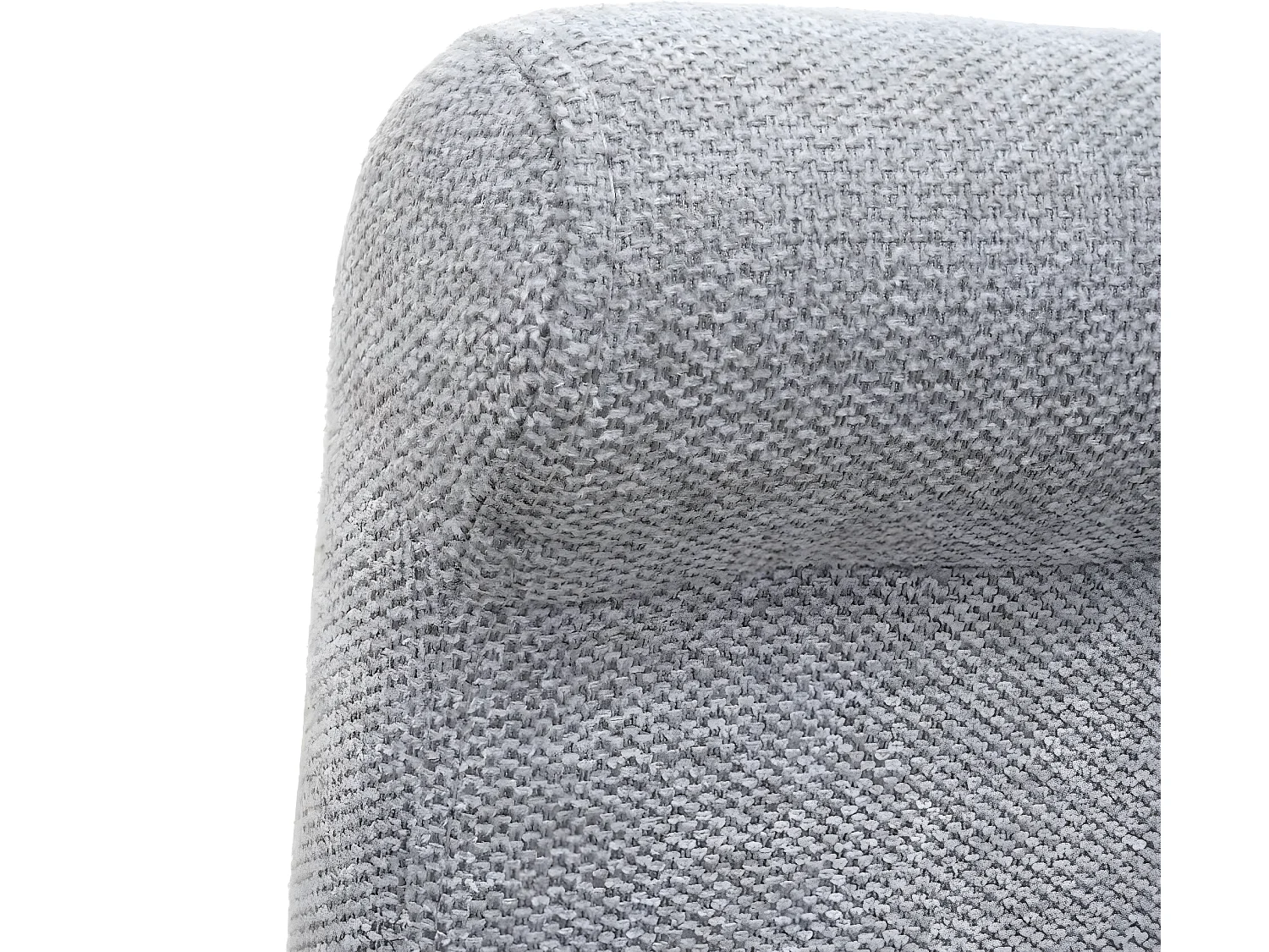 Tabouret de bar MCW-C33 (lot de 2),  gris clair, pieds clairs, tissu/textile