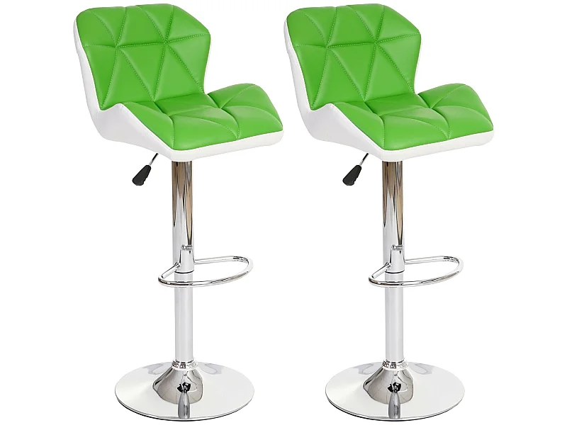 Barkruk MCW-A92 (set van 2),  groen