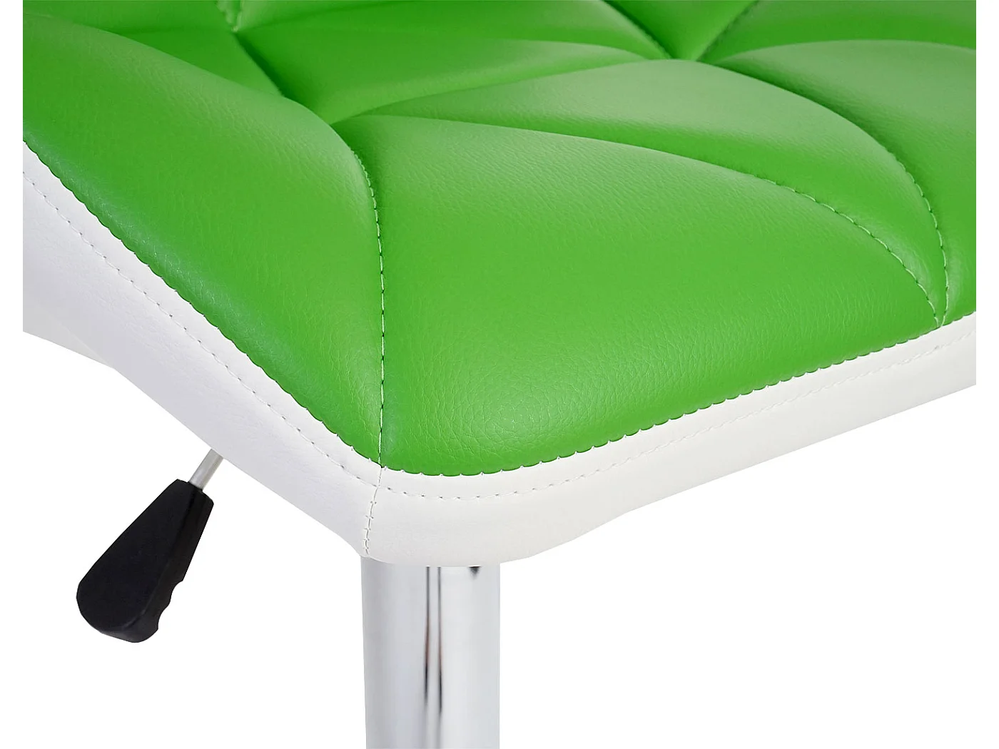 Stołek barowy MCW-A92 (zestaw 2 szt.),  zielony