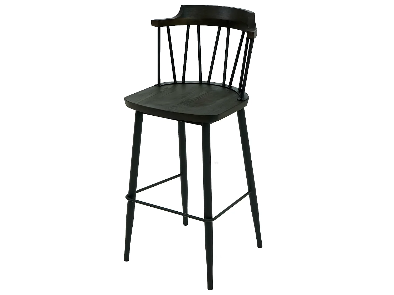 Barkruk MCW-G69b (set van 2),  antraciet