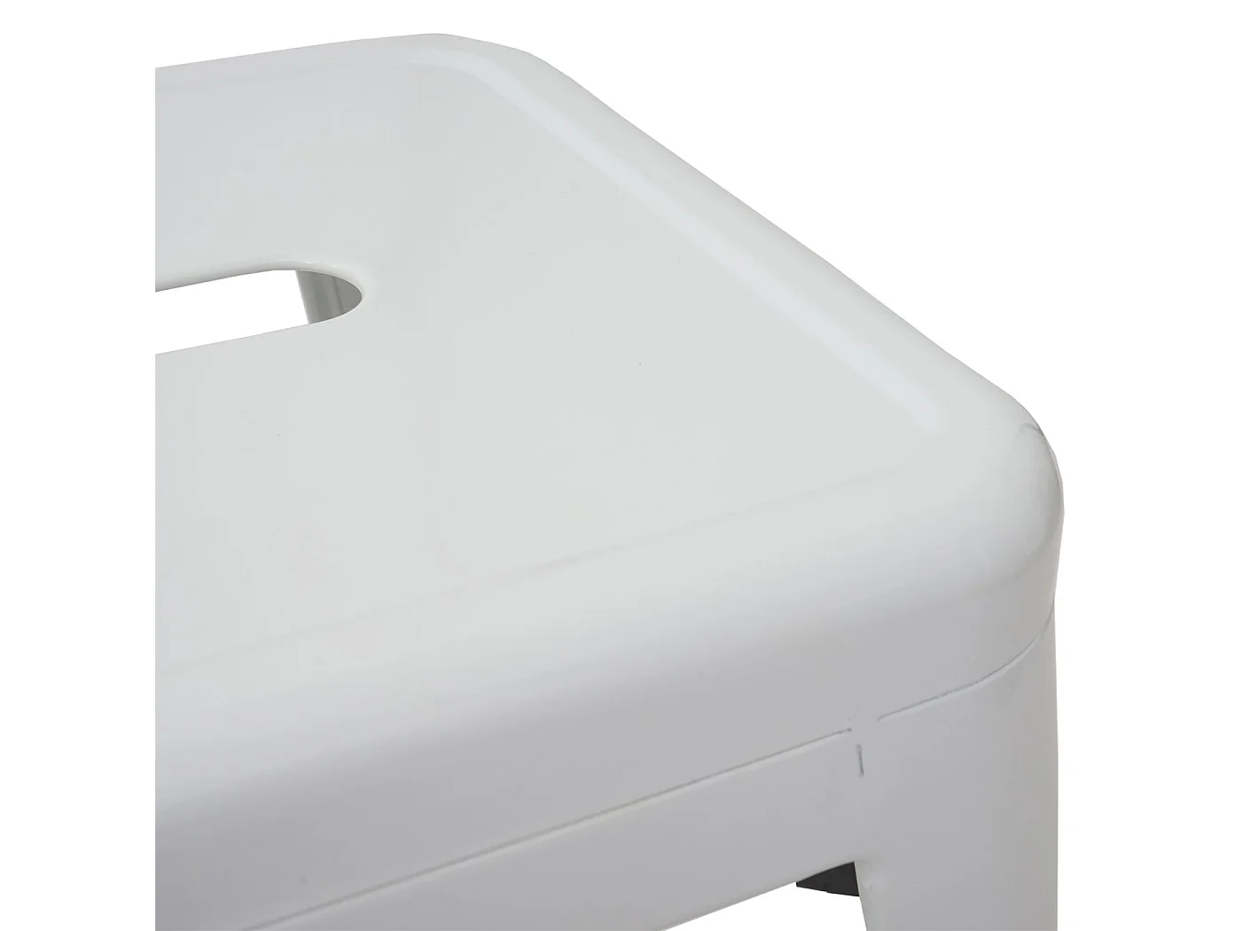 2x tabouret MCW-A73,  blanc