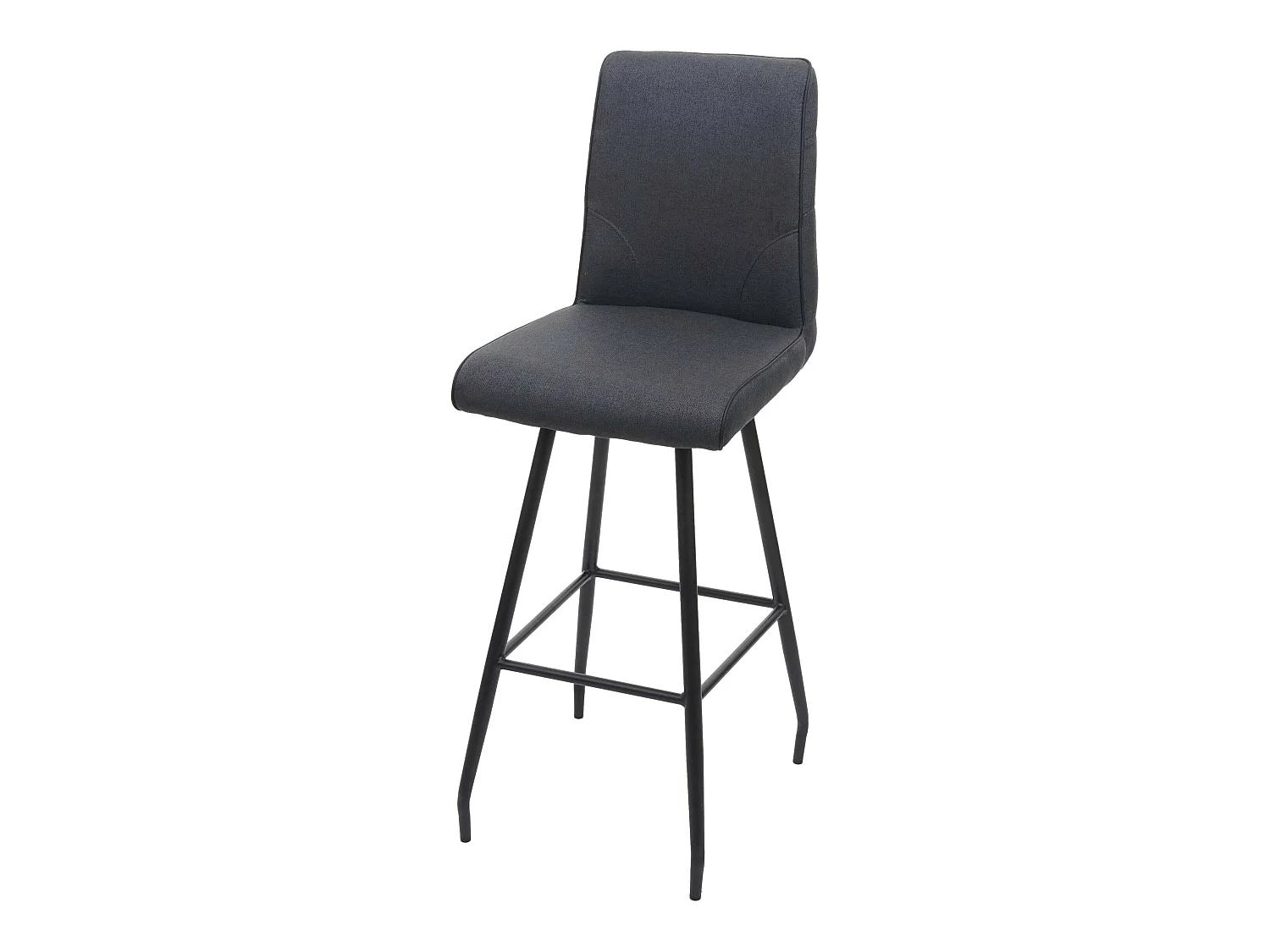 Tabouret de bar MCW-H72,  Gris foncé