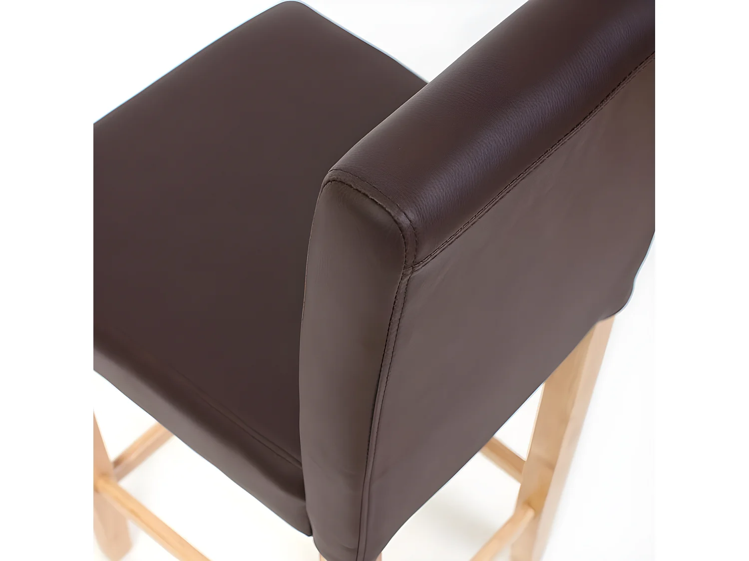 Barkruk Cesena (set van 2),  bruin, lichtgekleurde poten