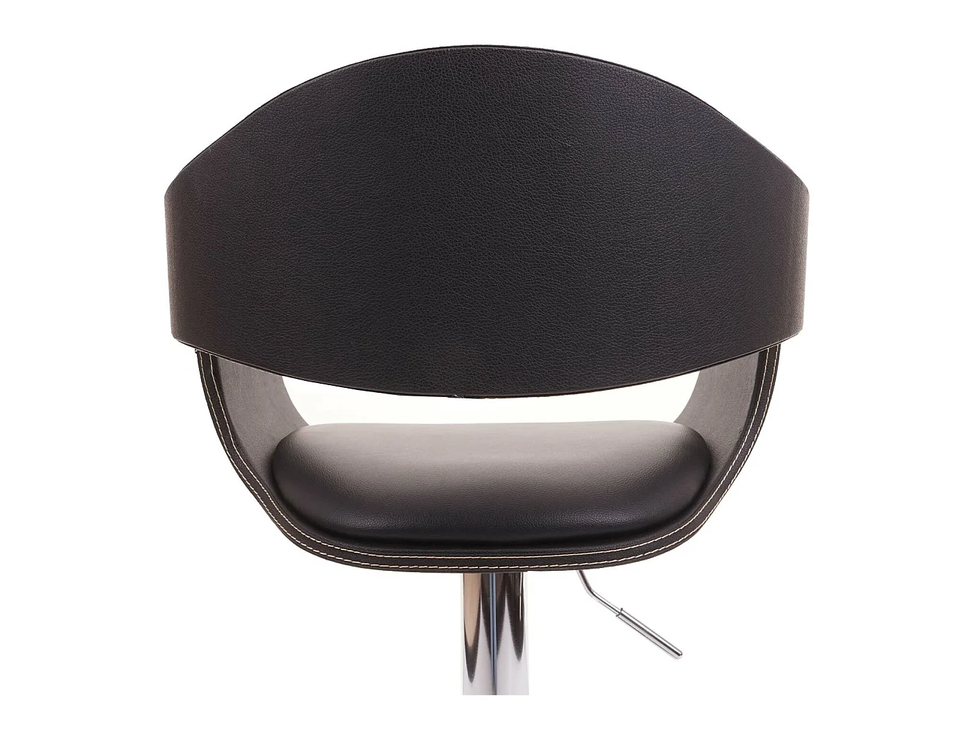 Tabouret de bar MCW-A47b,  noir