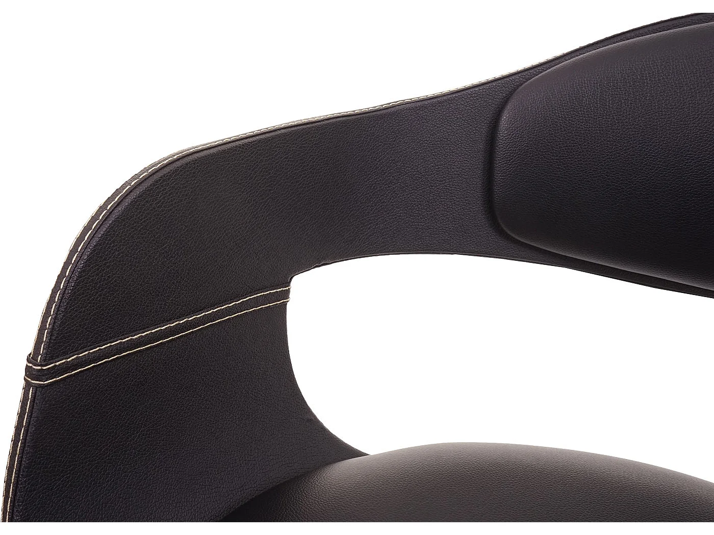 Stołek barowy MCW-A47b,  czarny