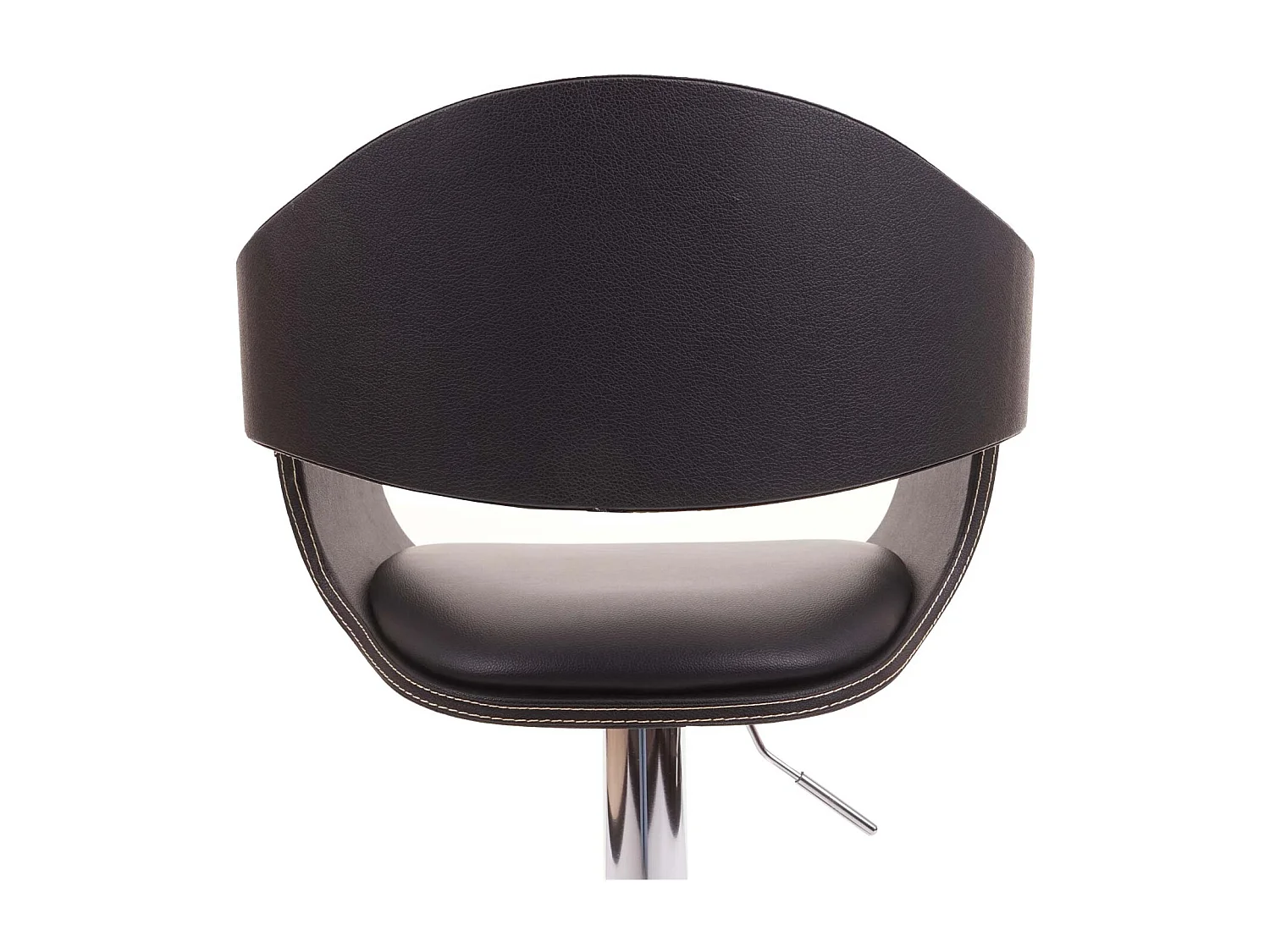 Stołek barowy MCW-A47b,  czarny