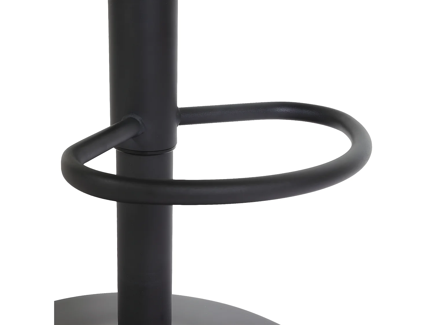 Barhocker MCW-M67 (2er-Set), Dunkelgrau Fuß schwarz