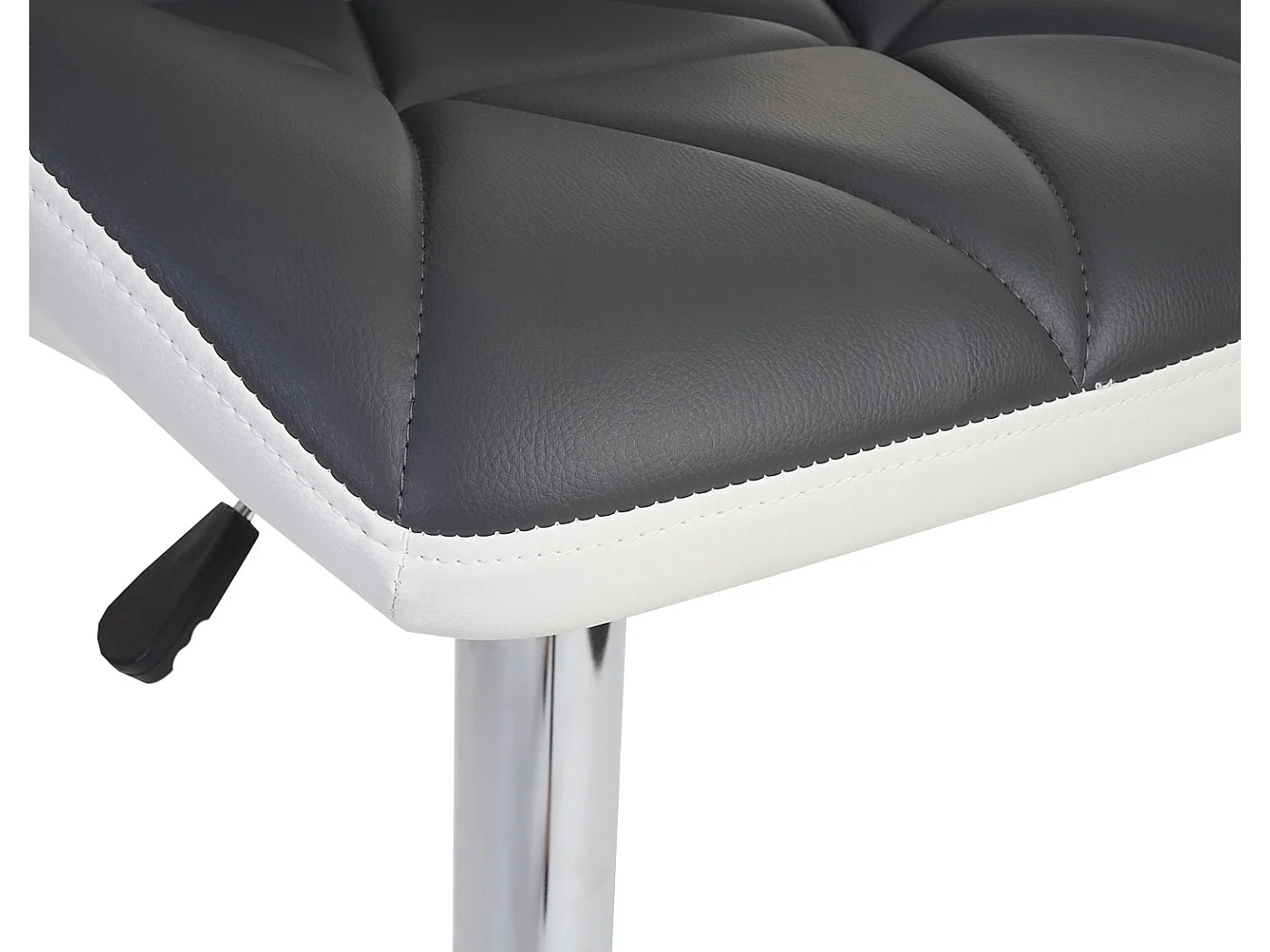 Stołek barowy MCW-A92 (zestaw 2 szt.),  szary