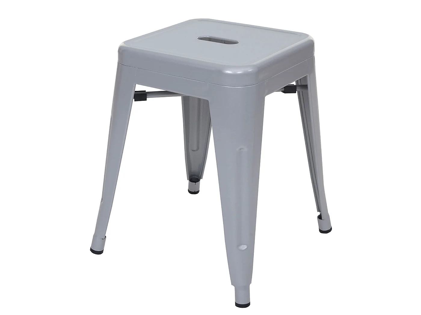 MCW-A73 banco de metal (conjunto de 6),  cinzento