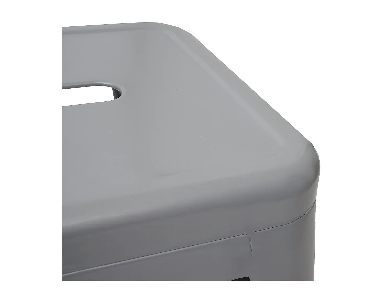 6x Tabouret MCW-A73 Métal,  gris