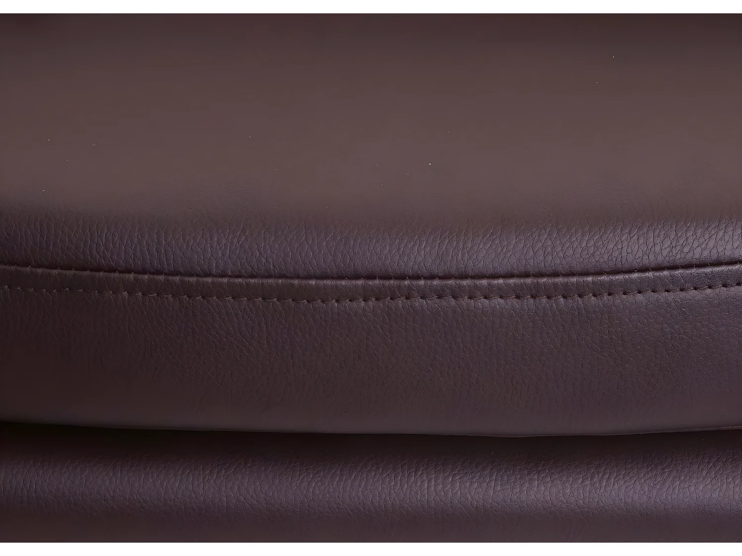 Barhocker Vaasa T381, Kunstleder, braun