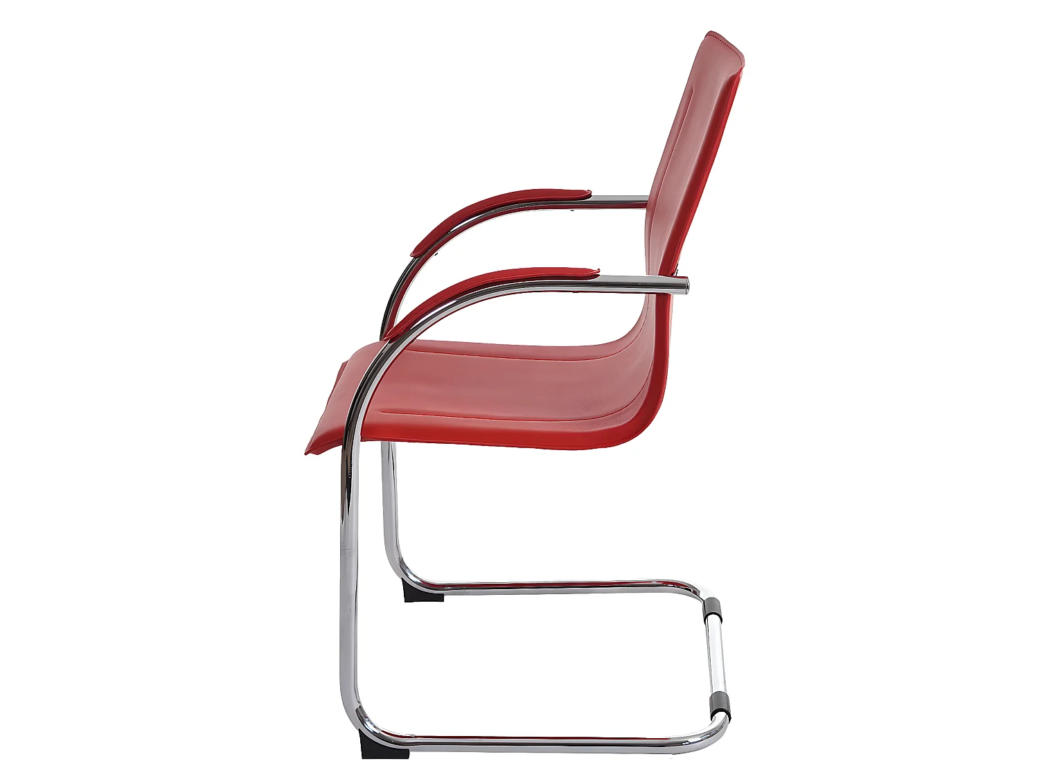 Eetkamerstoel Perm (set van 2),  rood