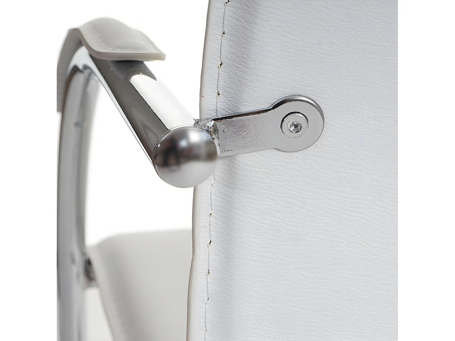 Chaise de salle à manger Perm (lot de 2),  blanc